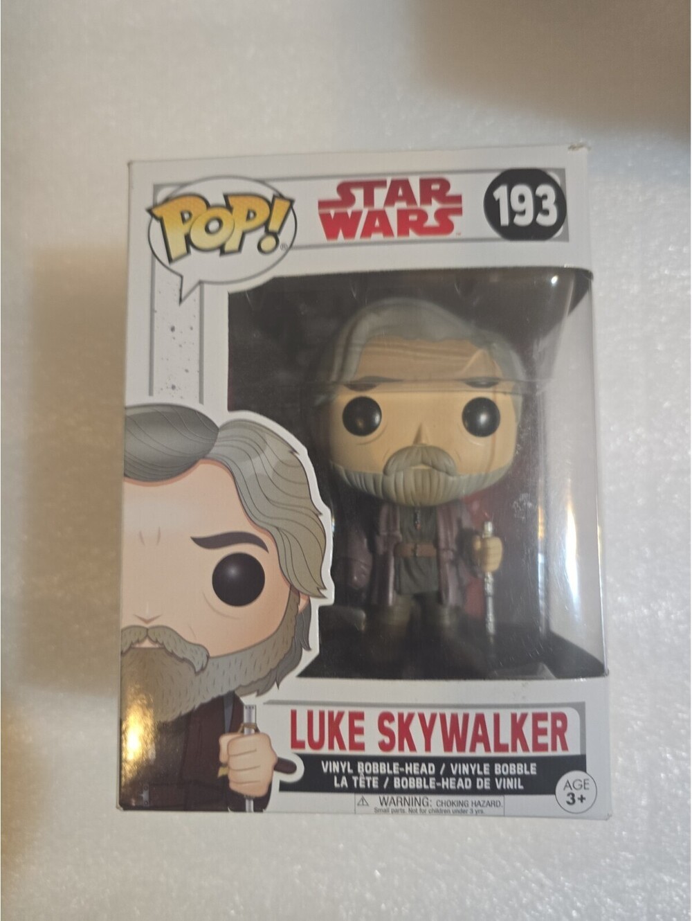 Funko Pop! Vinyl: Star Wars - Luke Skywalker (Old Man) #193 Vaulted NIB